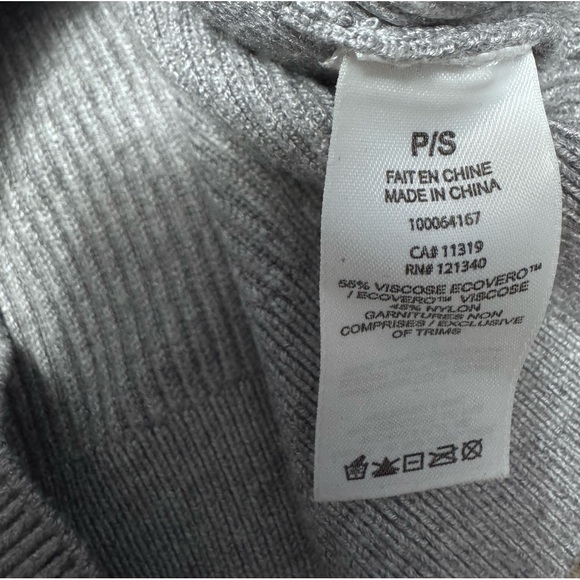 Dynamite Grey Button Cardigan Sweater - Picture 5 of 5